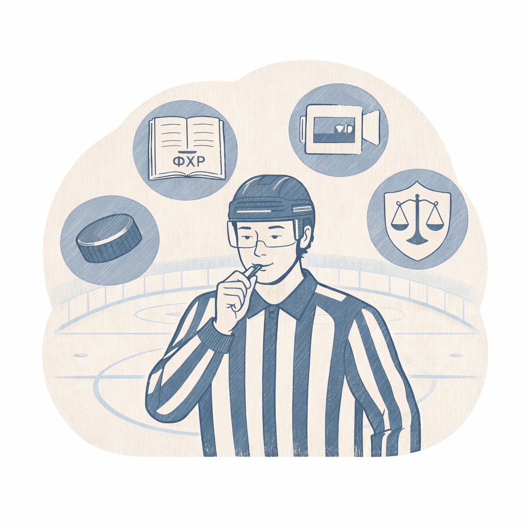 Судейство по хоккею с шайбой по национальной категории